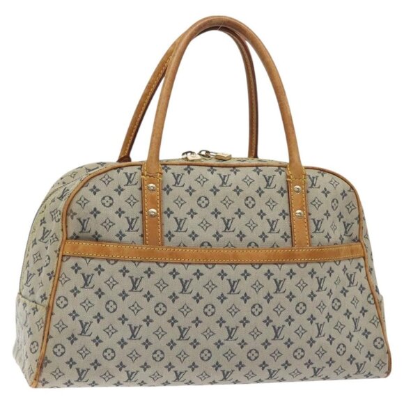 LOUIS VUITTON Monogram Mini Marie Hand Bag Blue M92003 LV Auth ti3219 - Picture 1 of 16